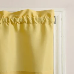 No 918 Martine 3-pc. Rod Pocket Window Tier