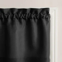No 918 Martine 3-pc. Rod Pocket Window Tier
