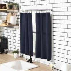 No 918 Martine 3-pc. Rod Pocket Window Tier