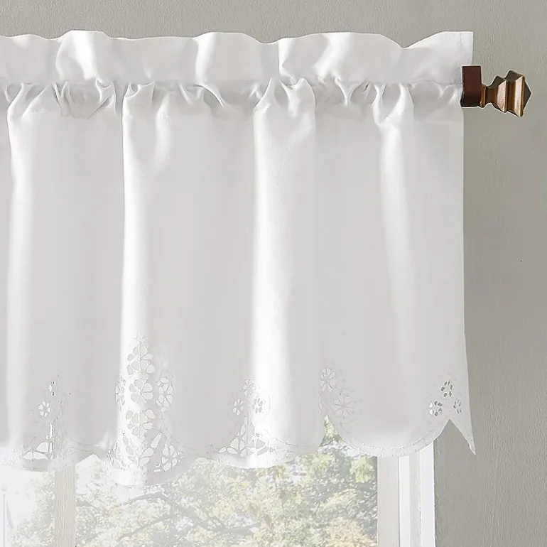 No 918 Millie Rod Pocket Scallop Valance