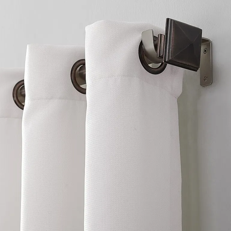No 918 Montego Grommet Top Sheer Single Curtain Panel