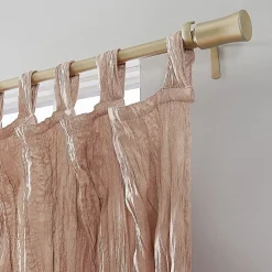 No 918 Odelia Tab Top Sheer Single Curtain Panel