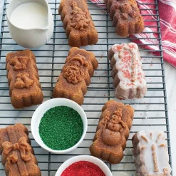 Nordicware Holiday 8-Cup Mini Loaf Pan