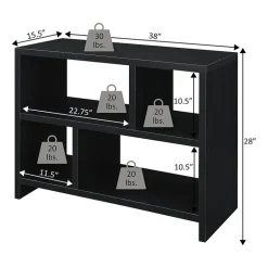 Northfield Console Bookcase