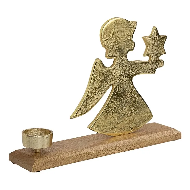 Northlight 12" Angel Tealight Candle Holder