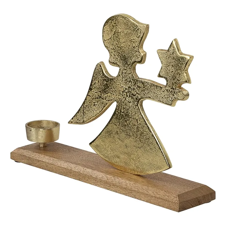 Northlight 12" Angel Tealight Candle Holder