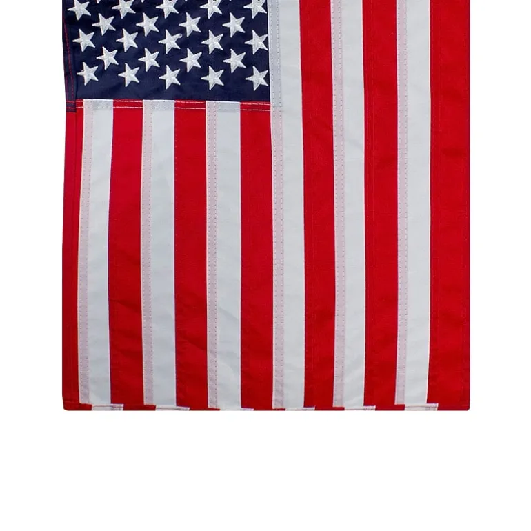 Northlight 18" Embroidered Outdoor Usa Garden Flag