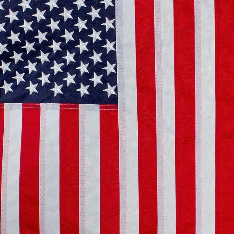 Northlight 18" Embroidered Outdoor Usa Garden Flag