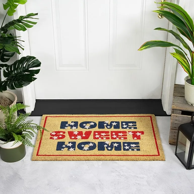 Northlight Home Sweet Home Coir Outdoor Indoor Rectangular Doormat