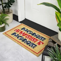 Northlight Home Sweet Home Coir Outdoor Indoor Rectangular Doormat