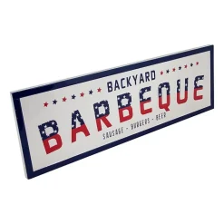 Northlight 23in Backyard Barbeque Wall Sign