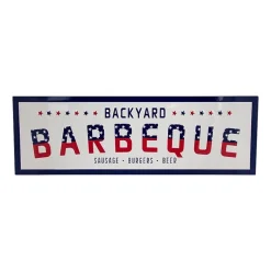 Northlight 23in Backyard Barbeque Wall Sign