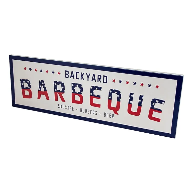 Northlight 23in Backyard Barbeque Wall Sign