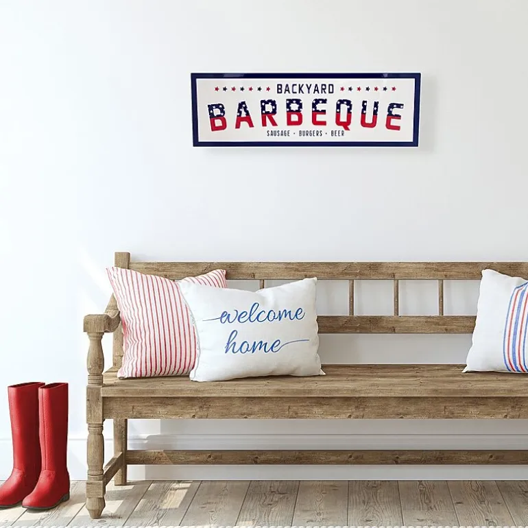 Northlight 23in Backyard Barbeque Wall Sign