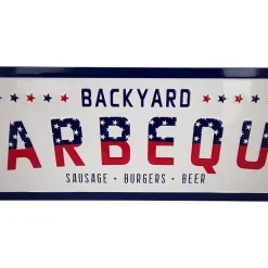 Northlight 23in Backyard Barbeque Wall Sign