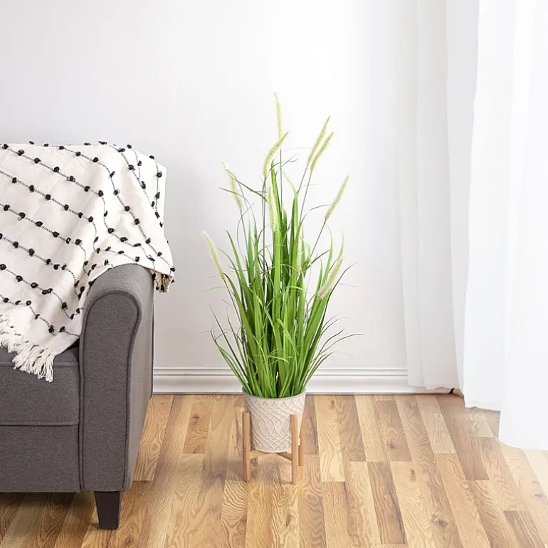 Northlight 36in Potted Green Onion Artificial Plant