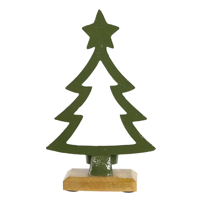 Northlight 9.5" Metal Tealight Candle Holder