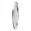 Northlight 20" Silver Contemporary Fluted Round Wall Mirror