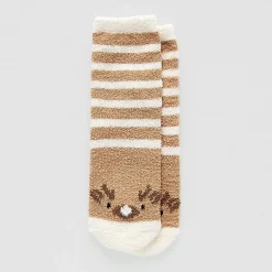 North Pole Trading Co. Toddler Toddler Unisex 1 Pair Crew Socks
