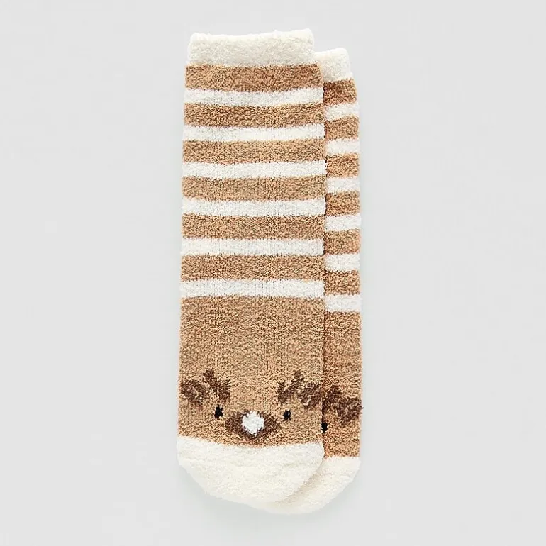 North Pole Trading Co. Toddler Toddler Unisex 1 Pair Crew Socks