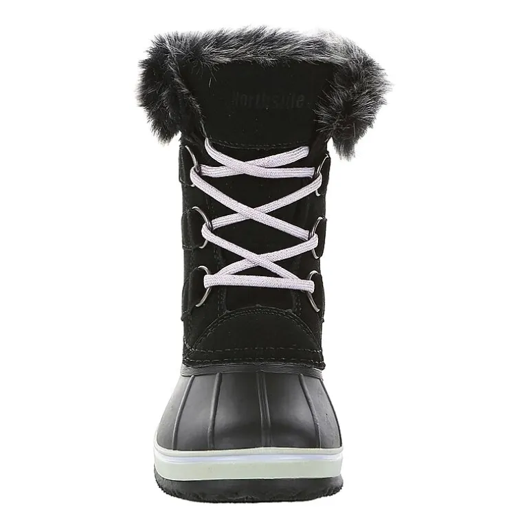 Northside Little & Big Kid Girls Katie Waterproof Insulated Flat Heel Snow Boots