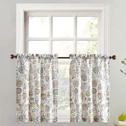 No 918 Signy 2-pc. Rod Pocket Window Tier