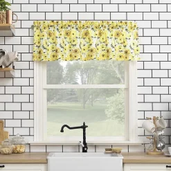 No 918 Sunny 2-pc. Rod Pocket Window Tier