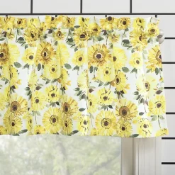 No 918 Sunny 2-pc. Rod Pocket Window Tier