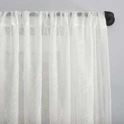 No 918 Tamaryn Rod Pocket Sheer Single Curtain Panel