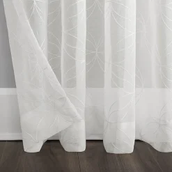 No 918 Tamaryn Rod Pocket Sheer Single Curtain Panel