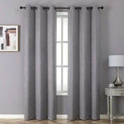 Novalie Grommet Top Blackout Set of 2 Curtain Panel