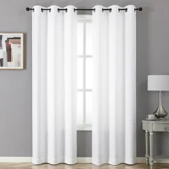 Novalie Grommet Top Blackout Set of 2 Curtain Panel