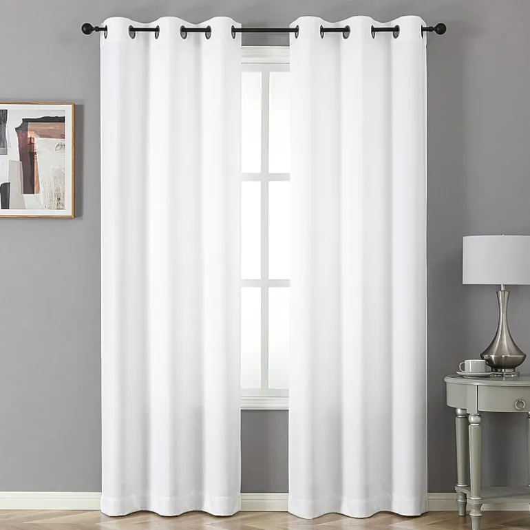 Novalie Grommet Top Blackout Set of 2 Curtain Panel
