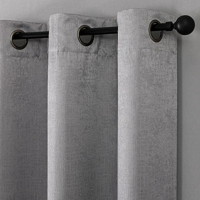 Novalie Grommet Top Blackout Set of 2 Curtain Panel