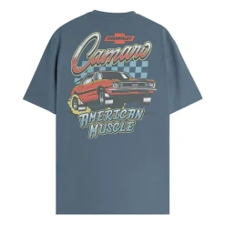 Novelty Camaro Mens Crew Neck Short Sleeve Classic Fit Big and Tall Graphic T-Shirt