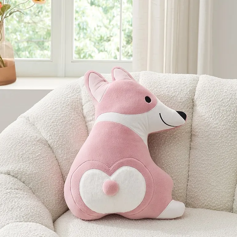 Novelty Corgi Throw Pillow
