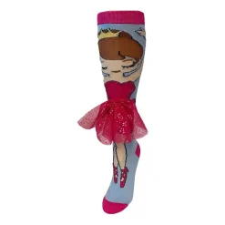 Novelty Crazy Sock Big Kid Unisex 1 Pair Knee High Socks