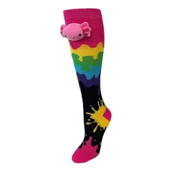 Novelty Crazy Sock Big Kid Unisex 1 Pair Knee High Socks