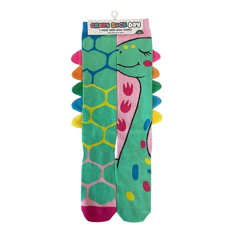 Novelty Crazy Sock Big Kid Unisex 1 Pair Knee High Socks