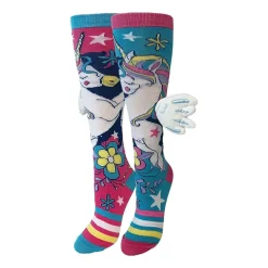 Novelty Crazy Sock Big Kid Unisex 1 Pair Knee High Socks