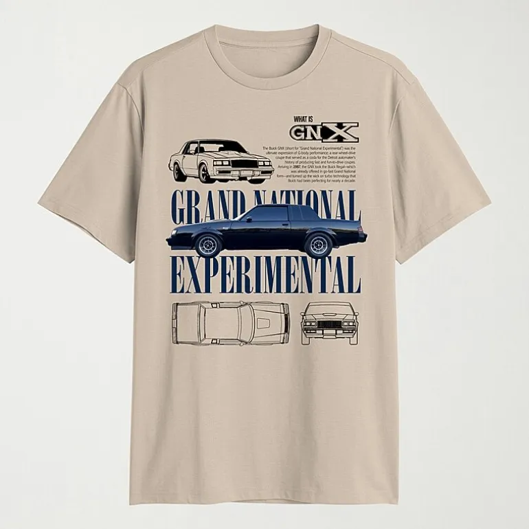 Novelty Grand National Mens Crew Neck Short Sleeve Regular Fit Graphic T-Shirt
