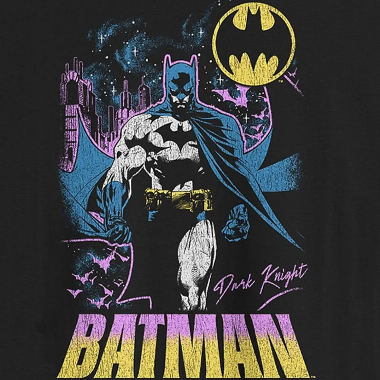 Novelty Mens Crew Neck Short Sleeve Classic Fit Batman Big and Tall Graphic T-Shirt