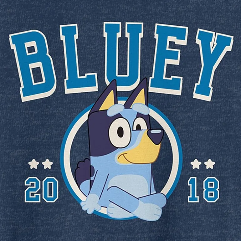 Novelty Mens Crew Neck Short Sleeve Classic Fit Bluey Big and Tall Graphic T-Shirt