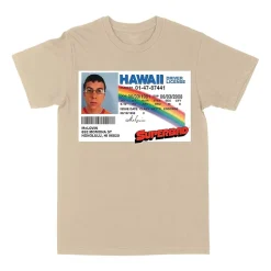 Novelty Superbad Mens Crew Neck Short Sleeve Regular Fit Graphic T-Shirt