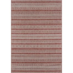 Novogratz Villa Tuscany Striped Indoor Outdoor Rectangular Accent Rug