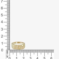 Nugget Mens 14K Gold Fashion Ring
