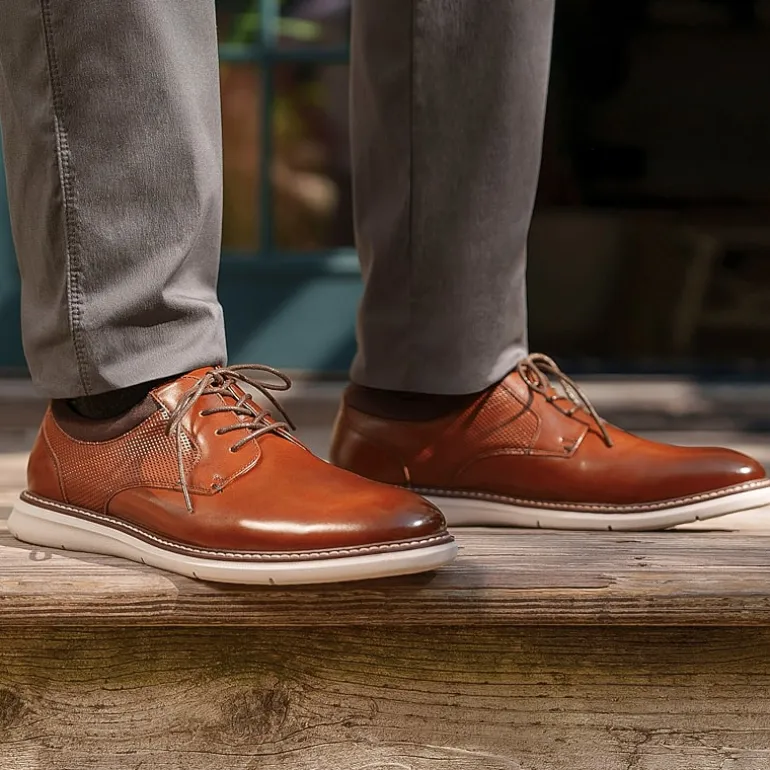 Nunn Bush Chase Mens Round Closed Toe Oxford Shoes