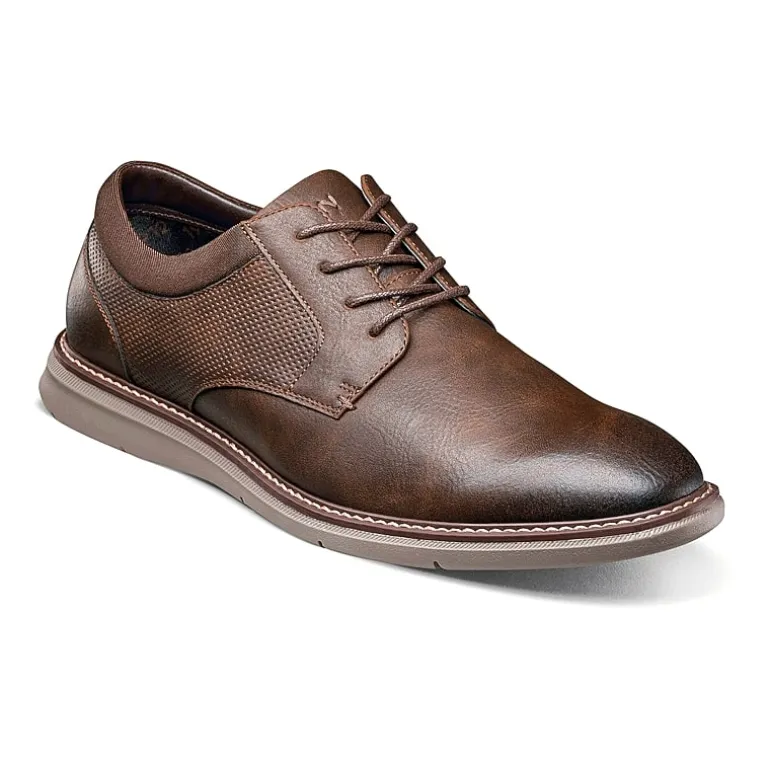 Nunn Bush Chase Mens Round Closed Toe Oxford Shoes