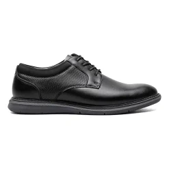 Nunn Bush Chase Plain Toe Mens Round Closed Toe Oxford Shoes Wide Width
