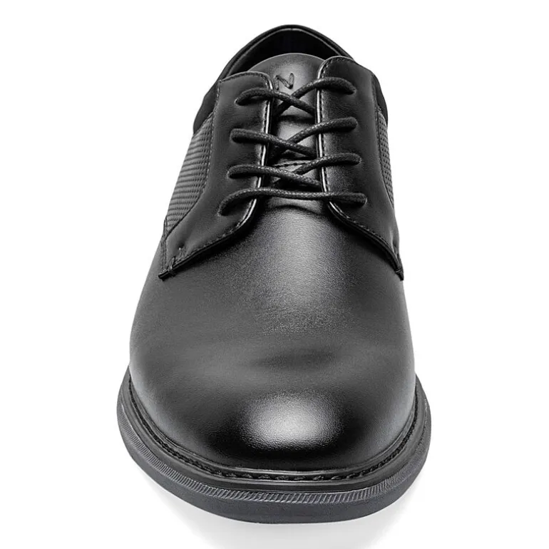 Nunn Bush Chase Plain Toe Mens Round Closed Toe Oxford Shoes Wide Width